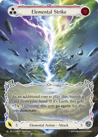 FAB425 - Elemental Strike (Marvel Cold Foil)