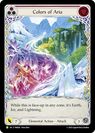 FAB426 - Colors of Aria (Micro Text Extended Art Cold Foil)